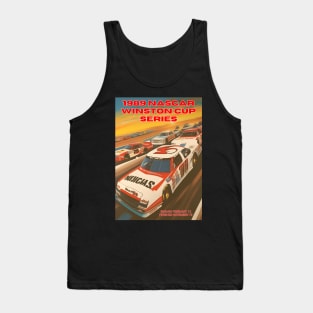 1989 Nascar Winston Cup Series Racing Poster Tank Top